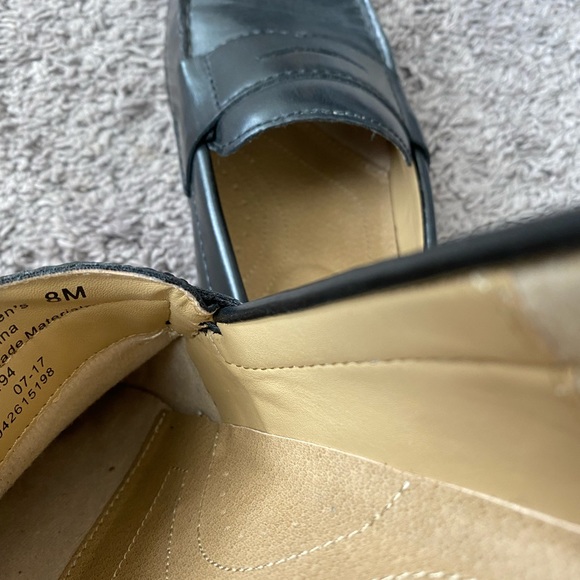 Dockers black loafers Size 8